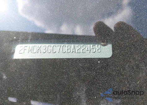 2012 Ford Edge Se из США, поврежденный, VIN 2FMDK3GC7CBA22458